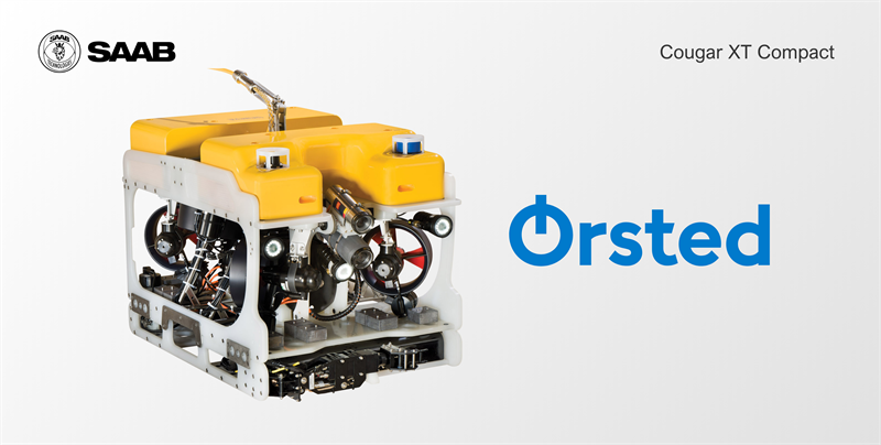 Ørsted expands offshore wind ROV fleet with third Saab electric subsea robot