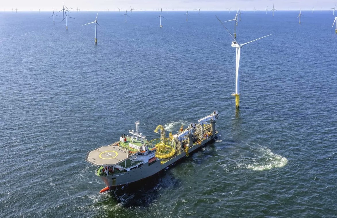Boskalis to install inter-array cables at 1 GW Dutch offshore wind farm