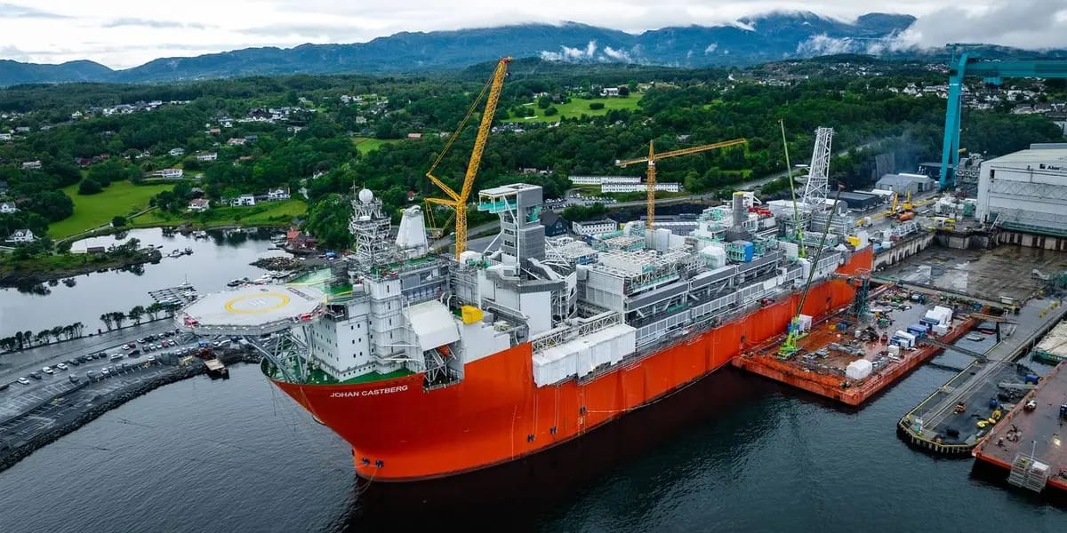 Johan Castberg FPSO Still On Track For First Oil Next Year But Cost ...